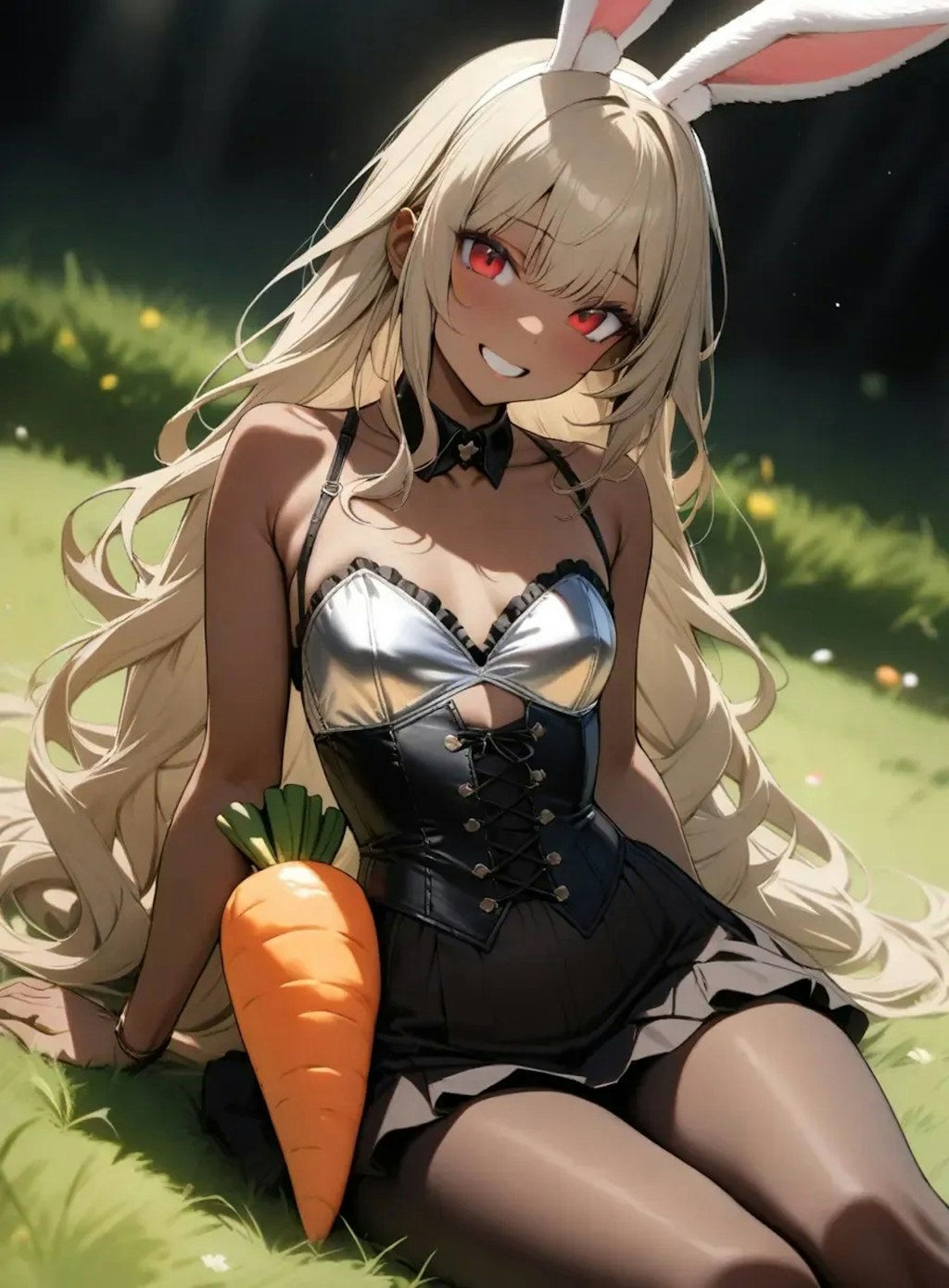 黒うさぎさん