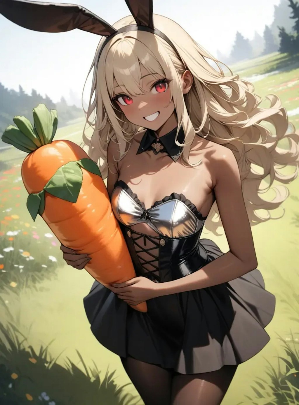 黒うさぎさん
