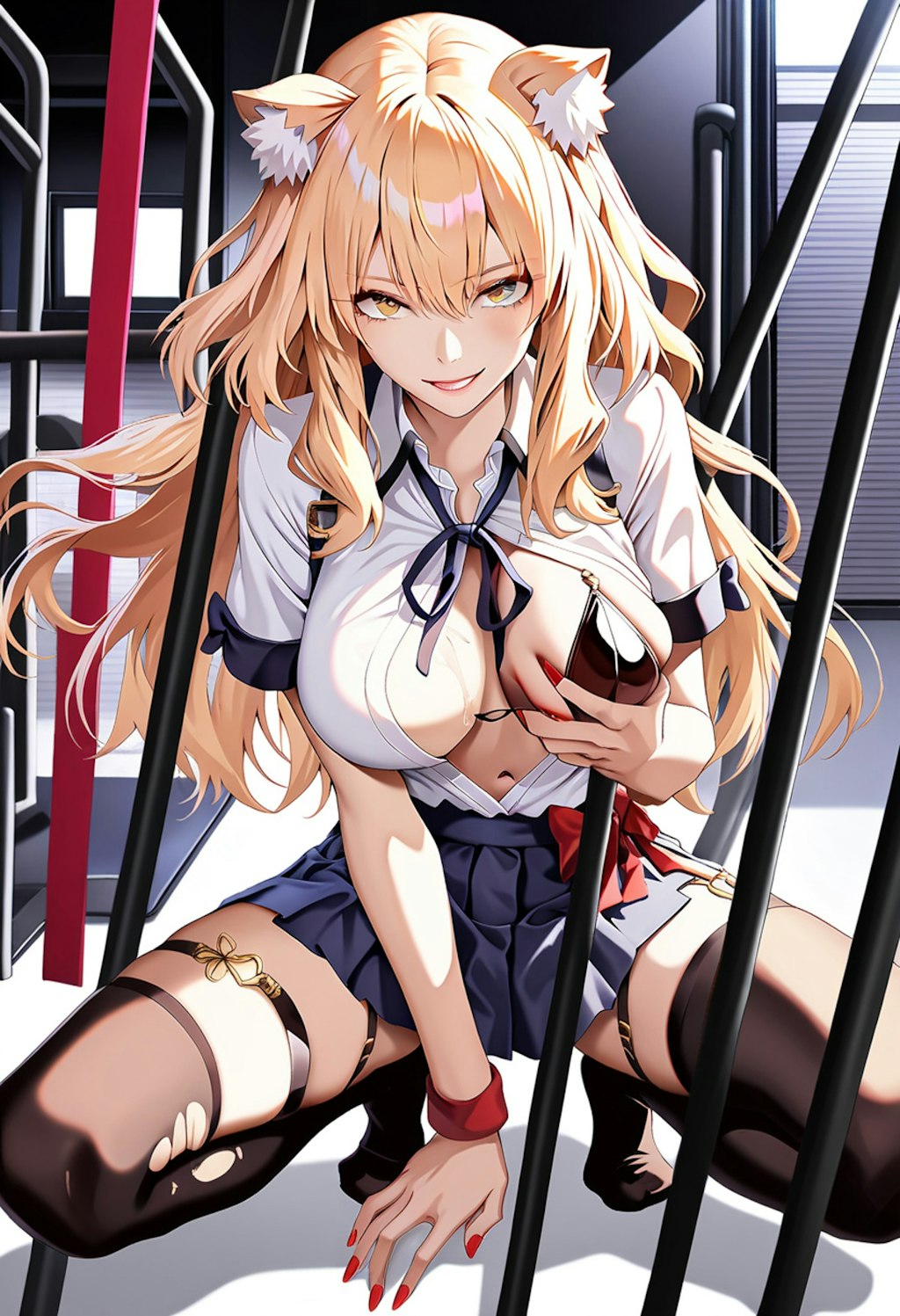 鈴鹿御前とネロちゃま(Fate)