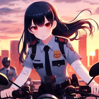 バイクの警察
