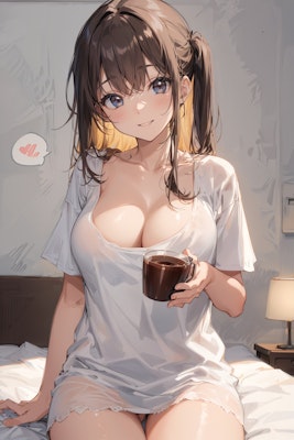おはよ♪コーヒー飲む？