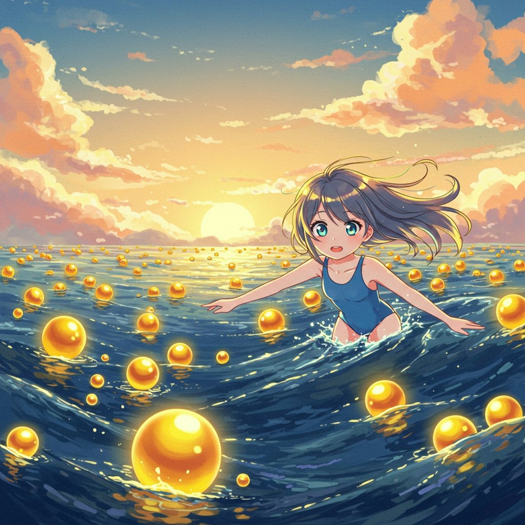 キンタマの海
