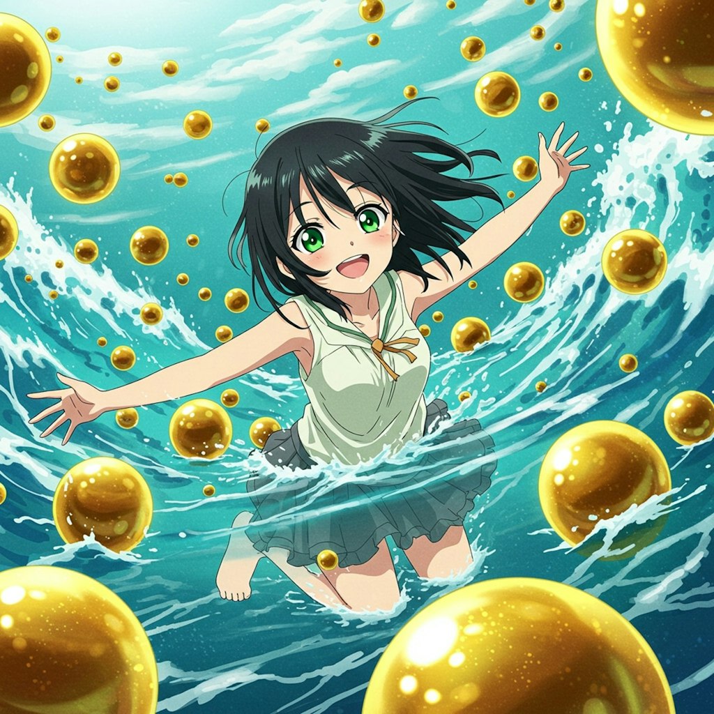 キンタマの海