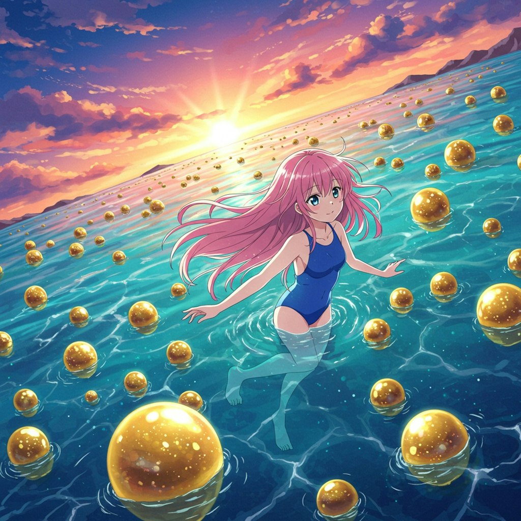 キンタマの海