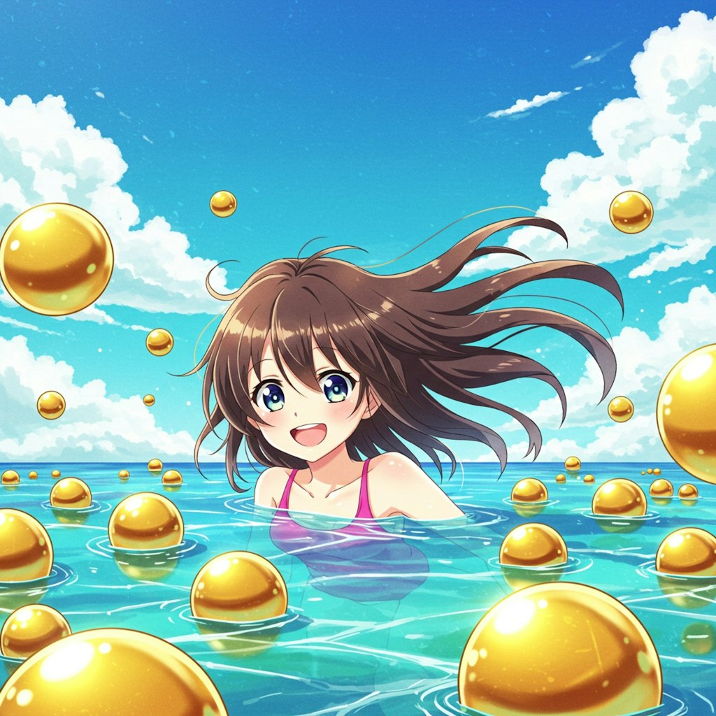 キンタマの海