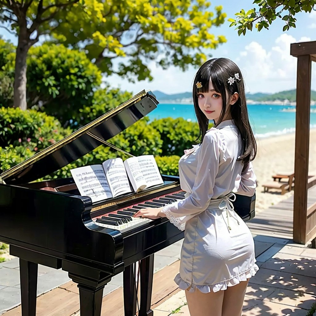 海のピアノ3（バリエーション・選外）