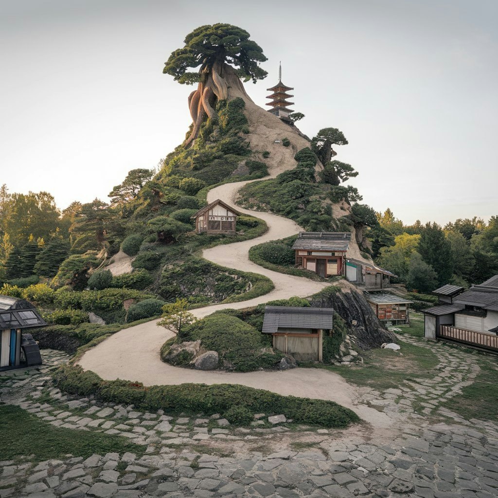 盆栽っぽい村