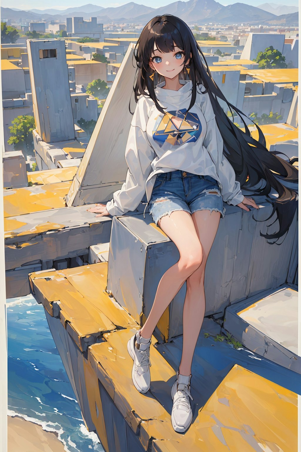 絶景より女の子