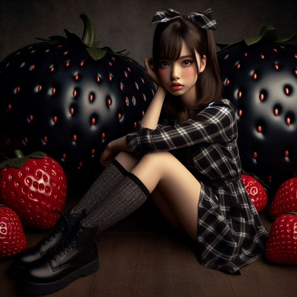 dark strawberry