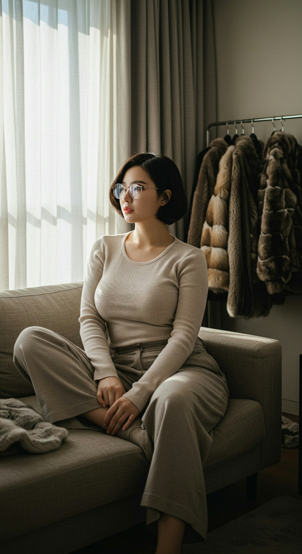 豊満女