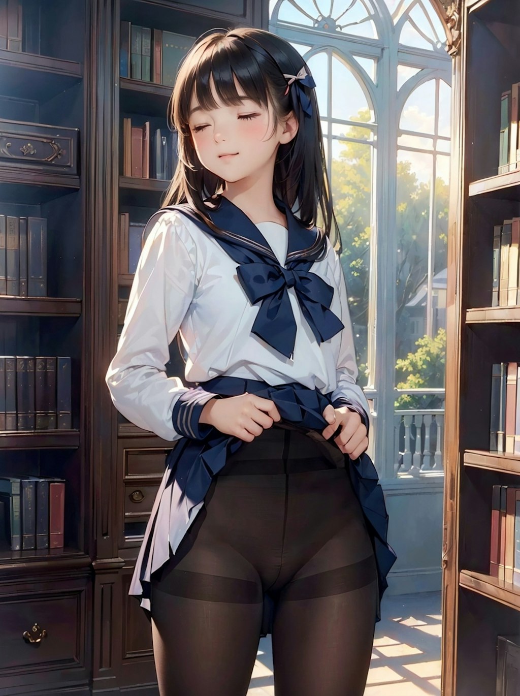 制服 パンスト