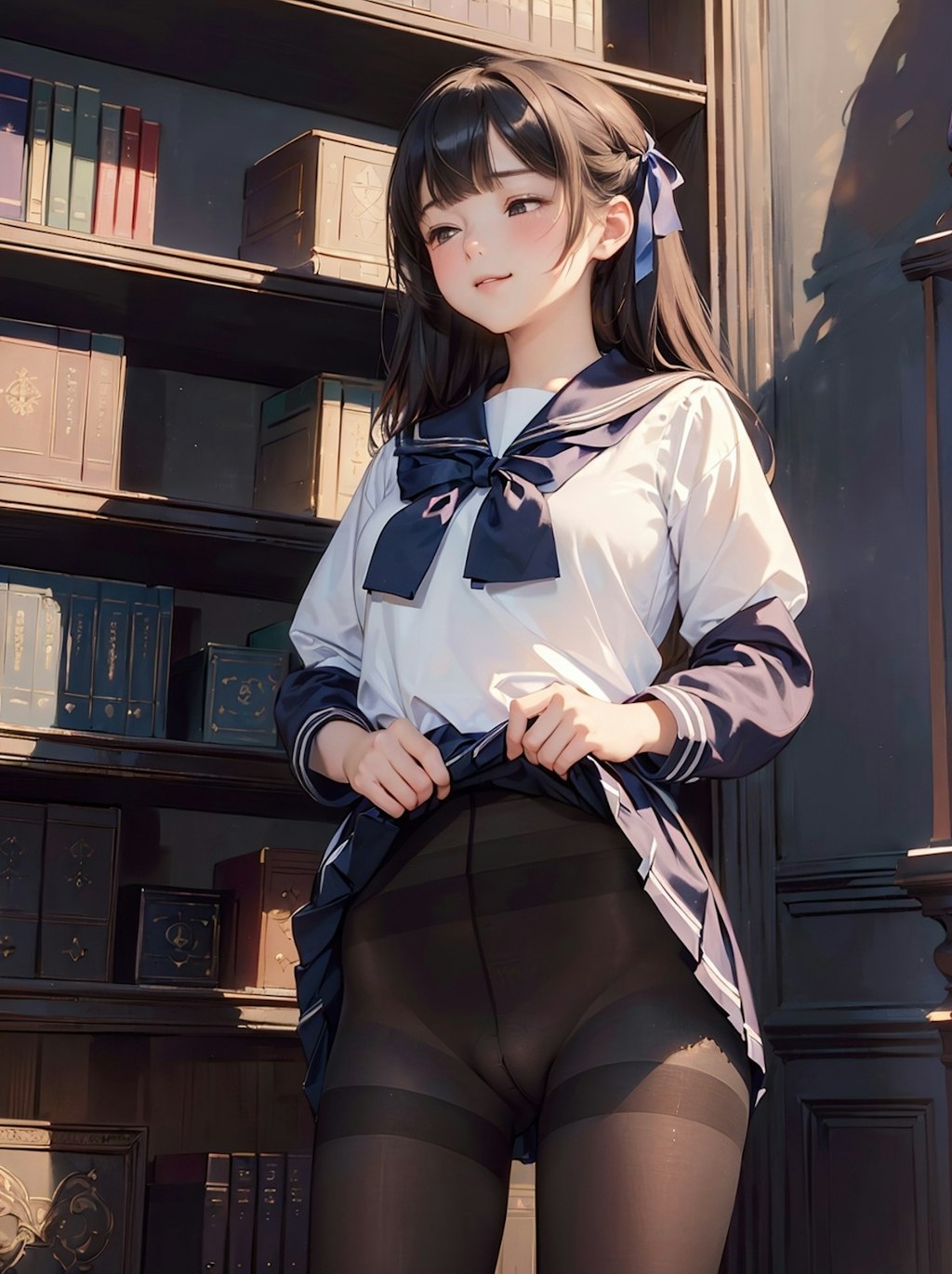 制服 パンスト