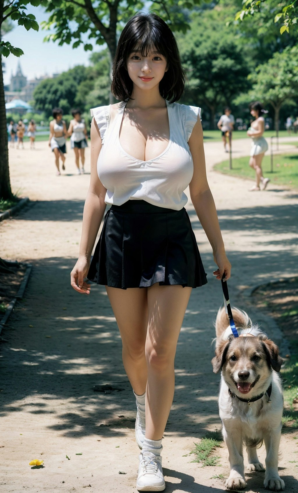 犬と巨乳～1