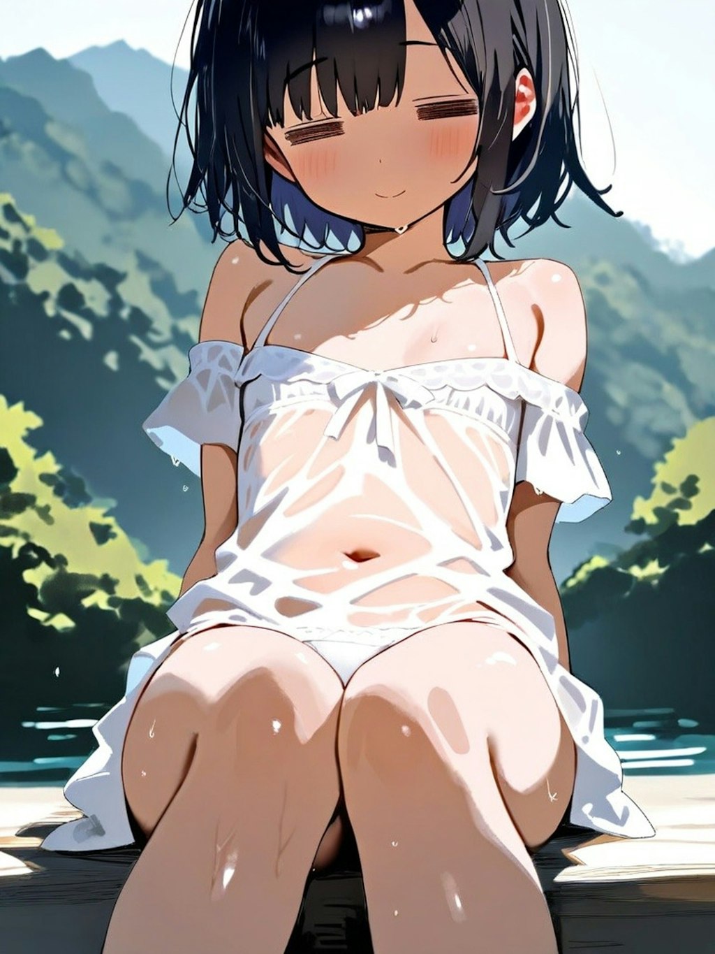 水着だから平気