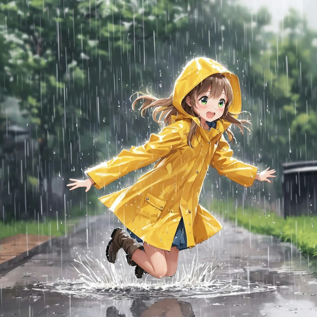 雨に歌えば♬