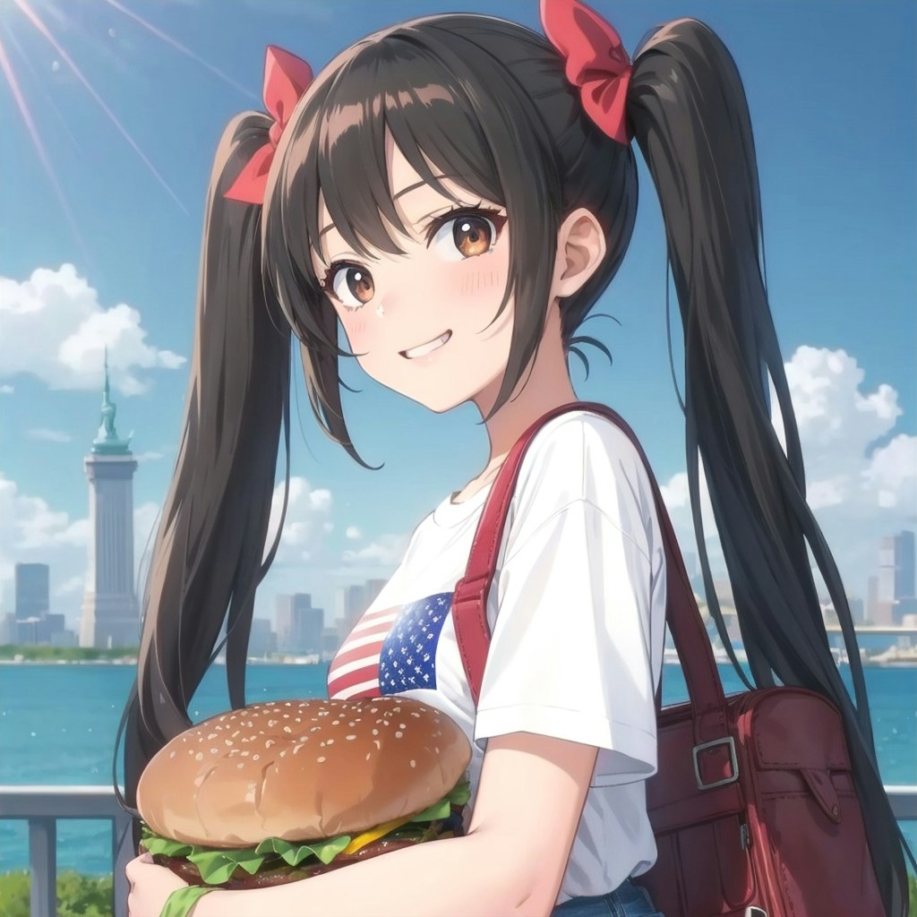 ドヤ顔クソデカハンバーガー