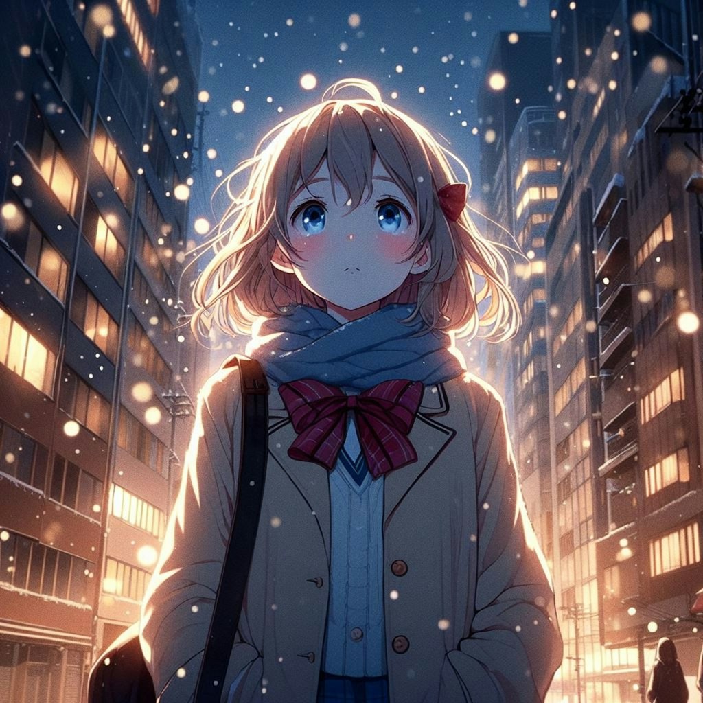 雪と少女⑥