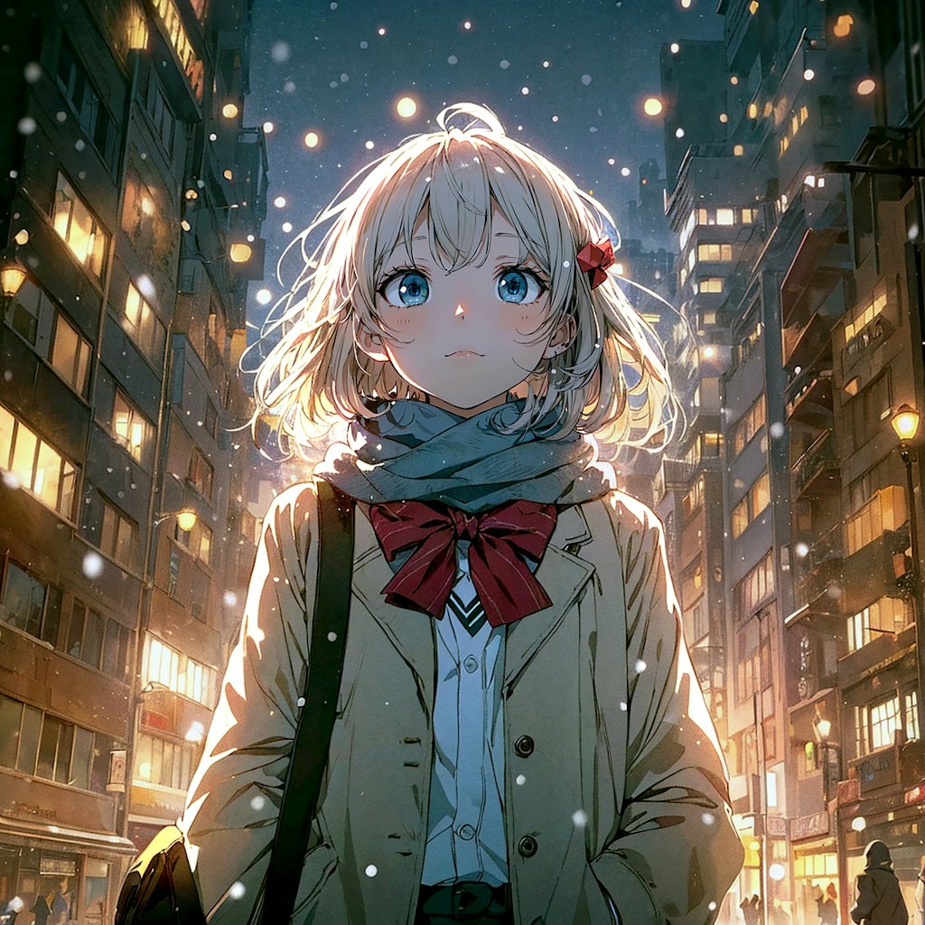 雪と少女⑥