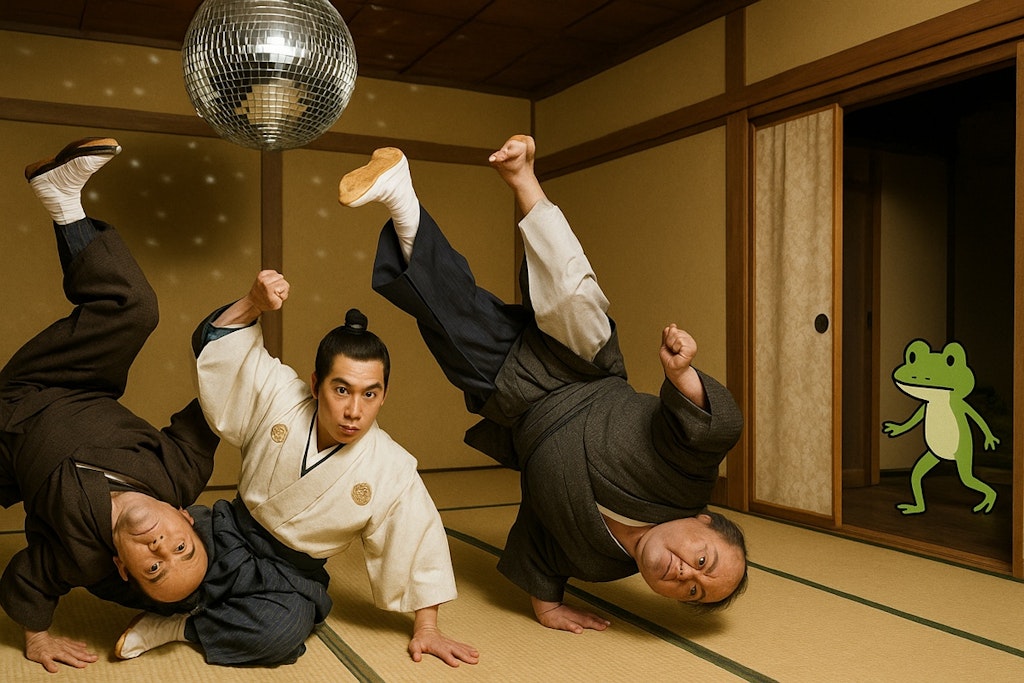 時代劇風、くにへかえるんだな