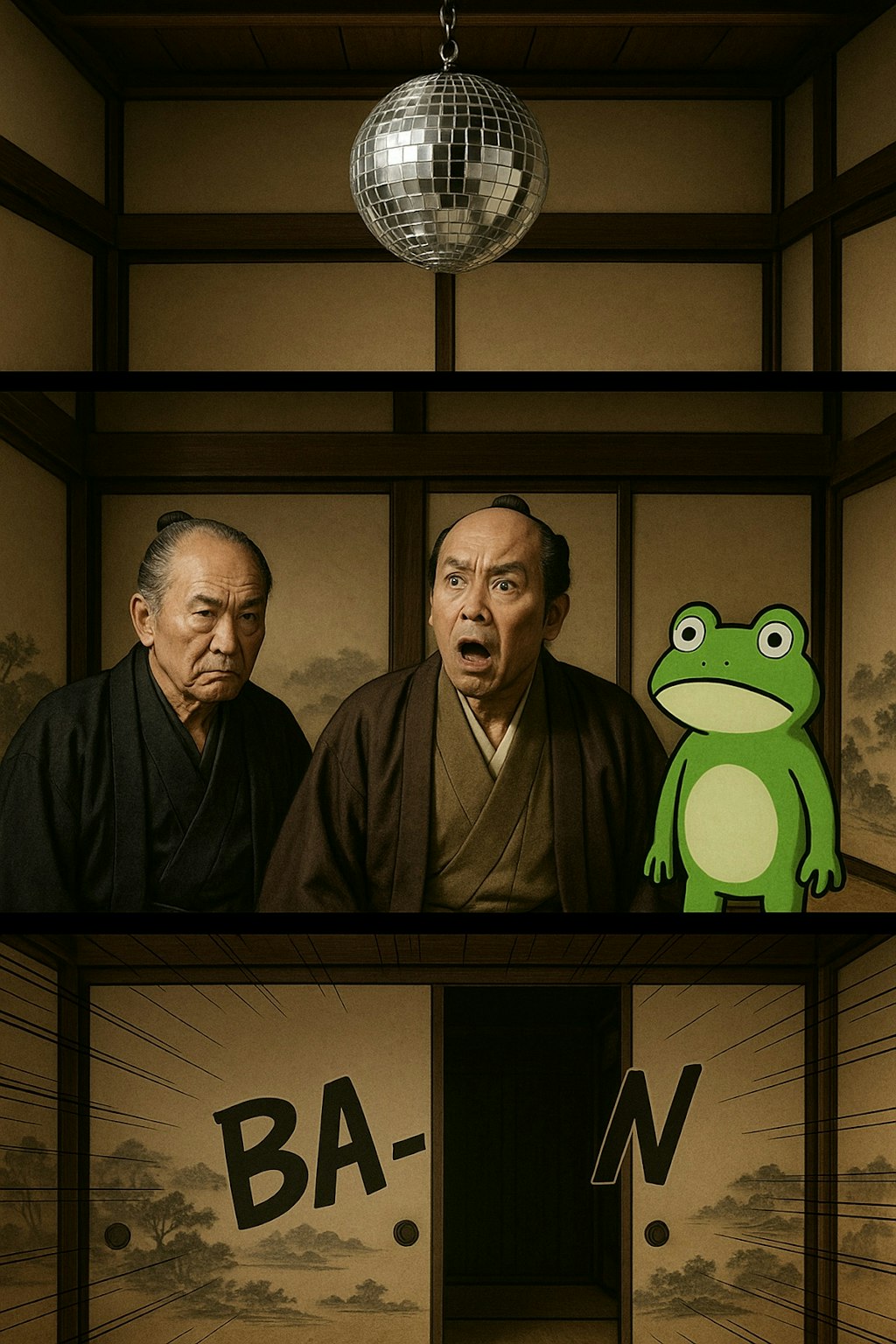 時代劇風、くにへかえるんだな