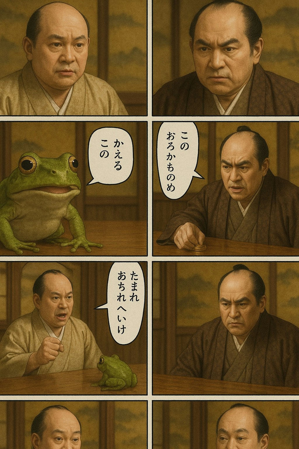 時代劇風、くにへかえるんだな