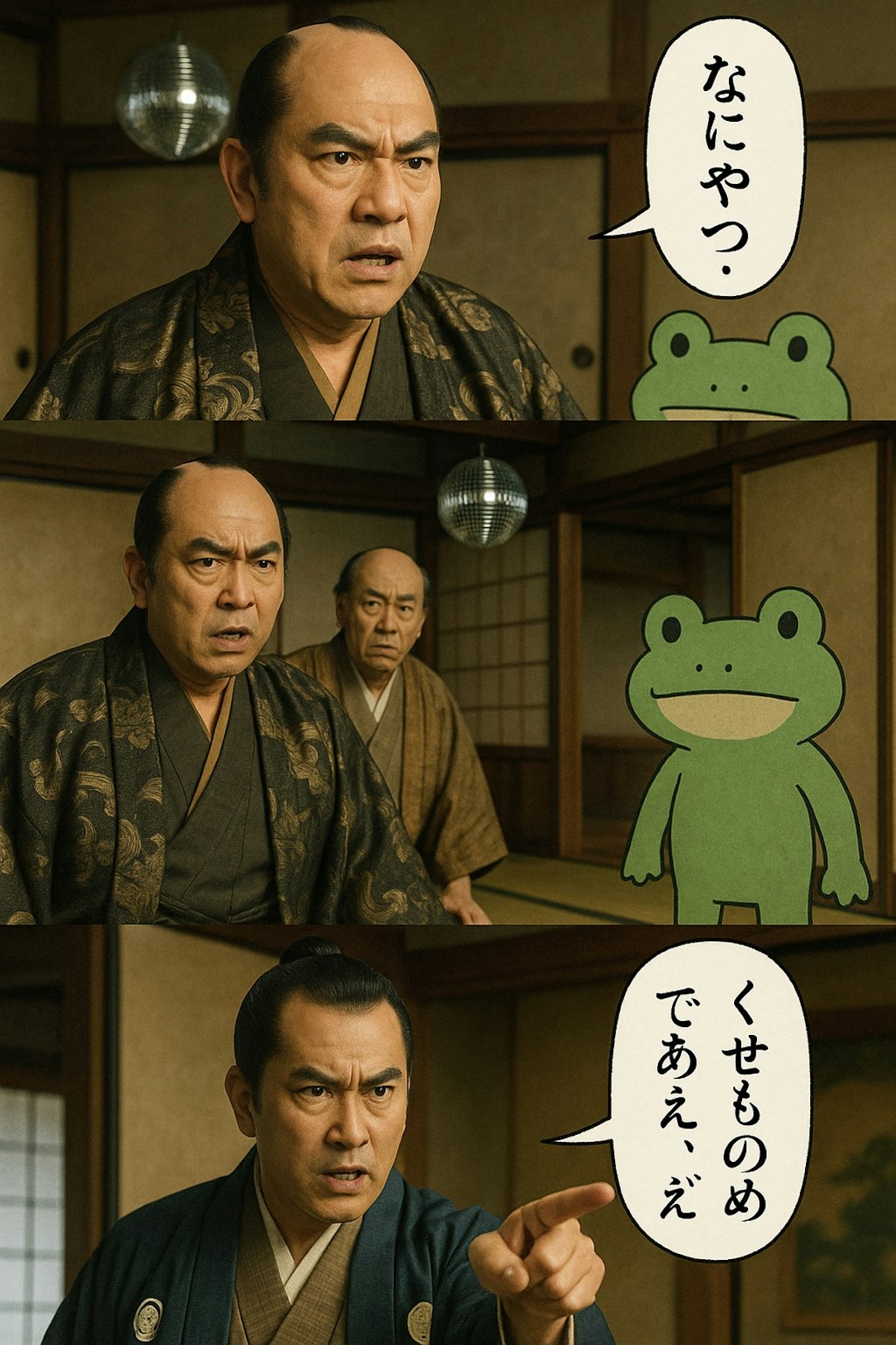 時代劇風、くにへかえるんだな