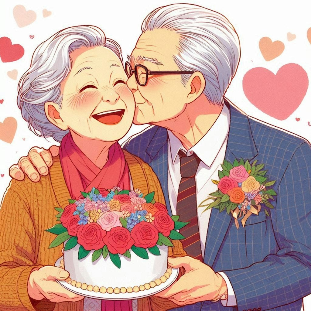 今年も記念日を迎える良い夫婦（めおと）