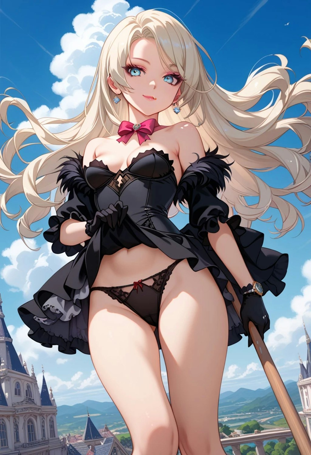 魔女に遭遇した！　戦いますか？