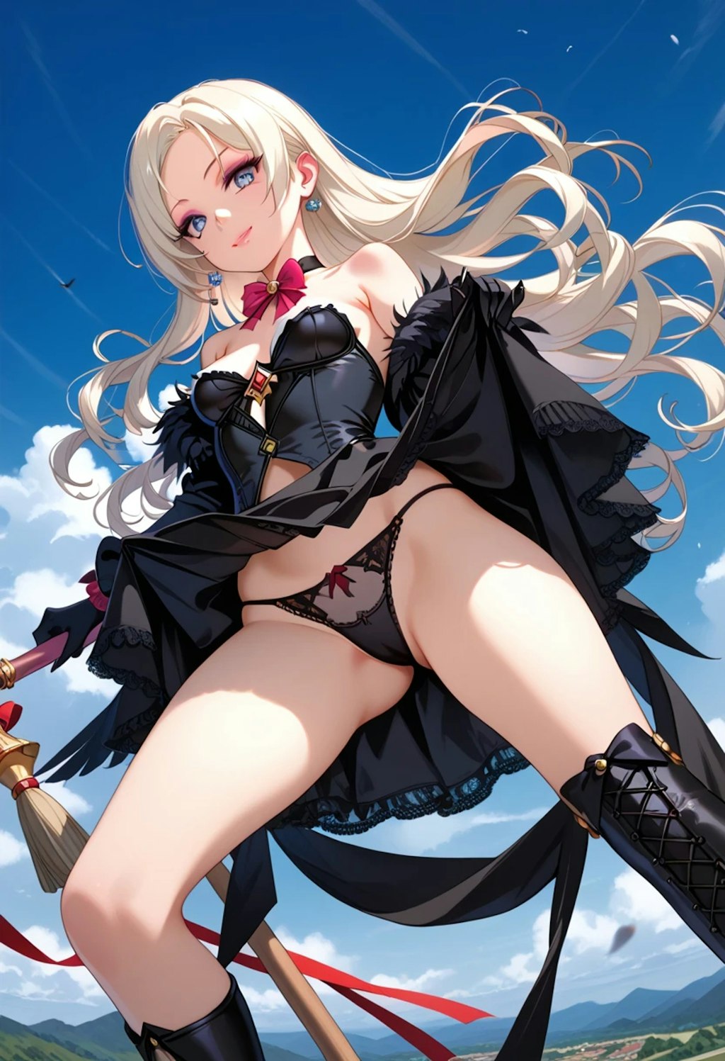 魔女に遭遇した！　戦いますか？