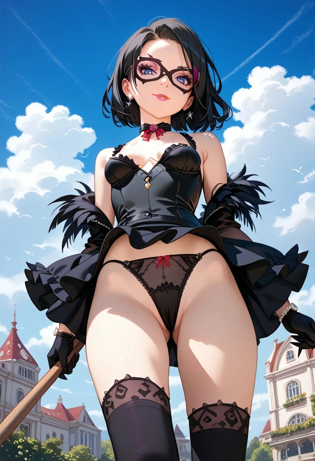 魔女に遭遇した！　戦いますか？