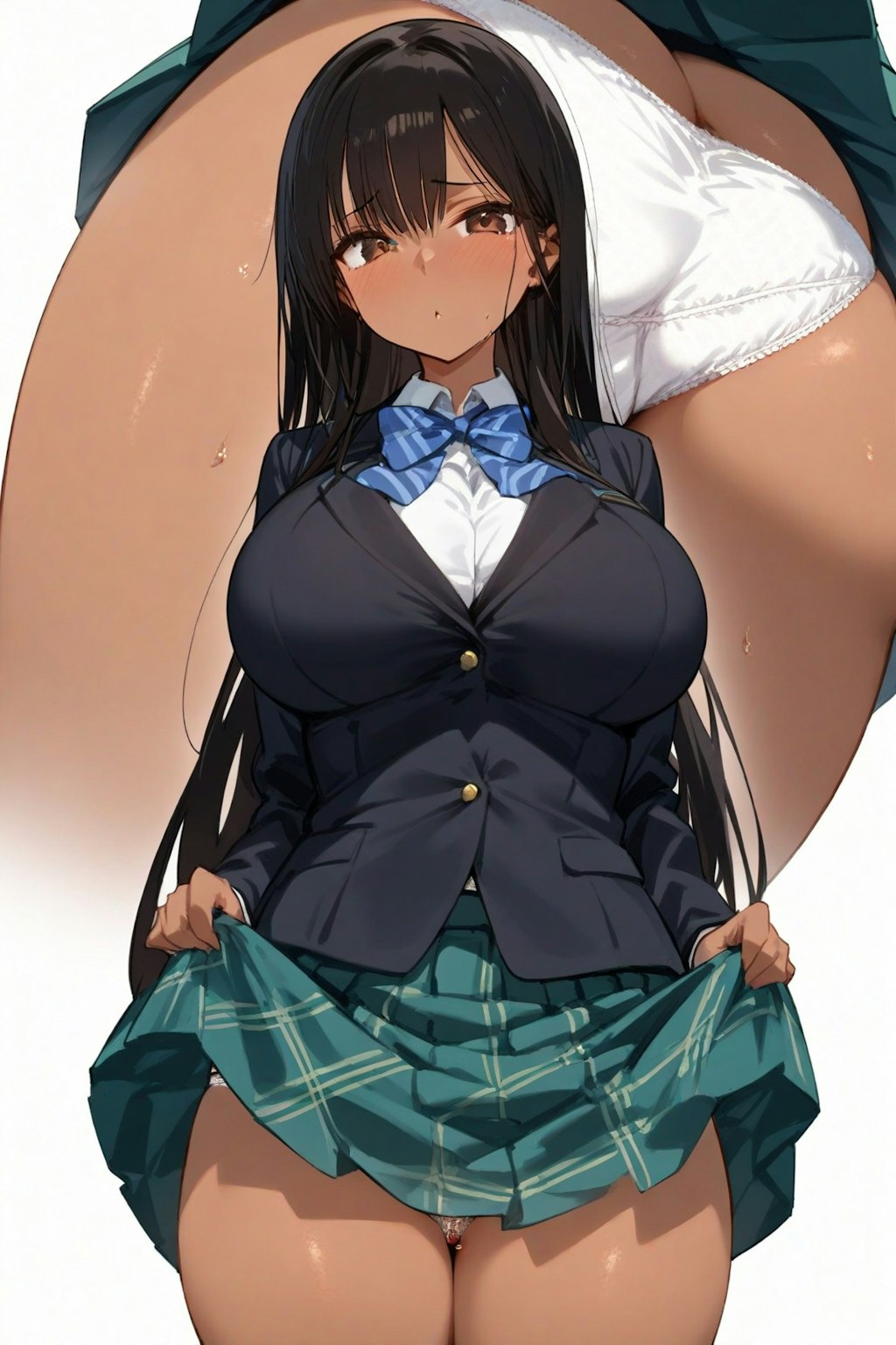 パンツには大して拘りがないハーフちゃん