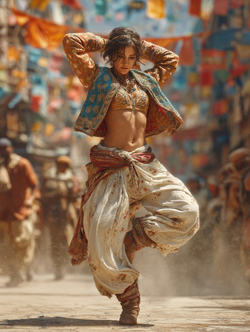 インドのストリートダンサー