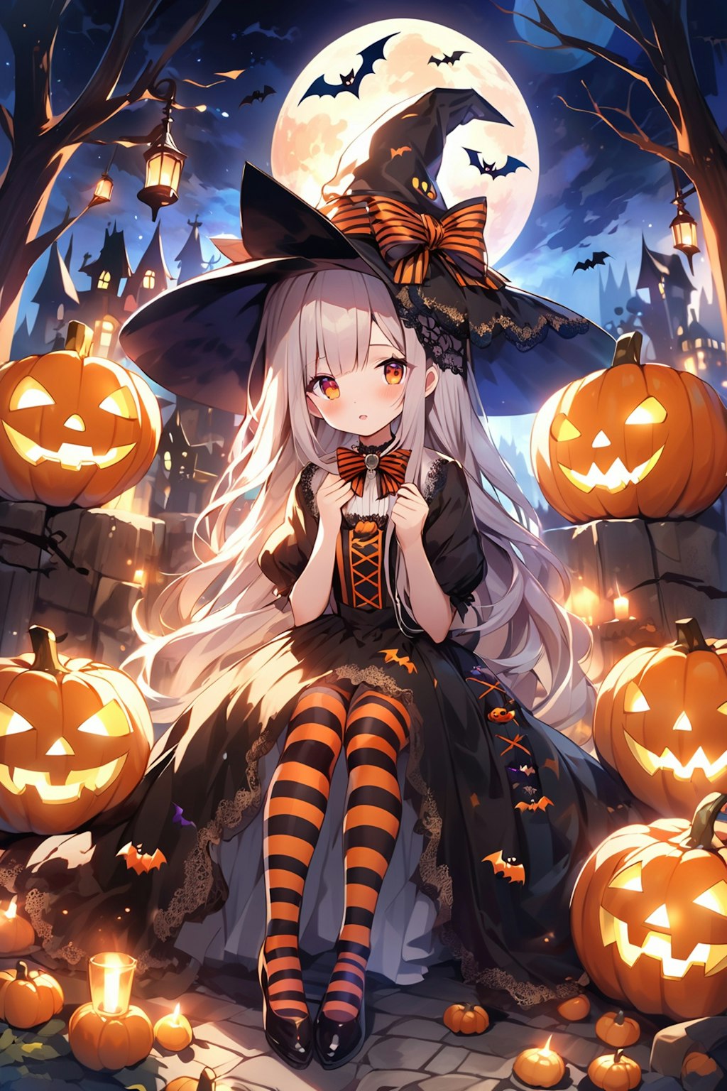 ハロウィン美少女たち