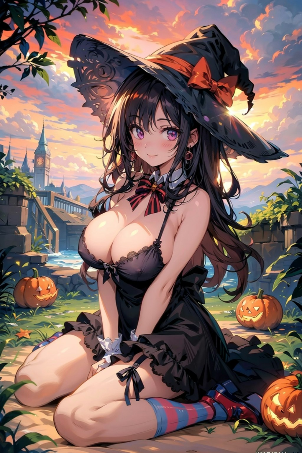 ハロウィン美少女たち