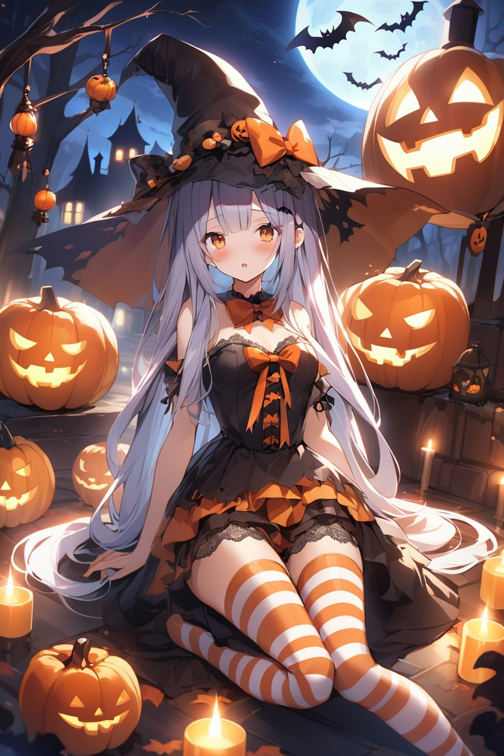 ハロウィン美少女たち