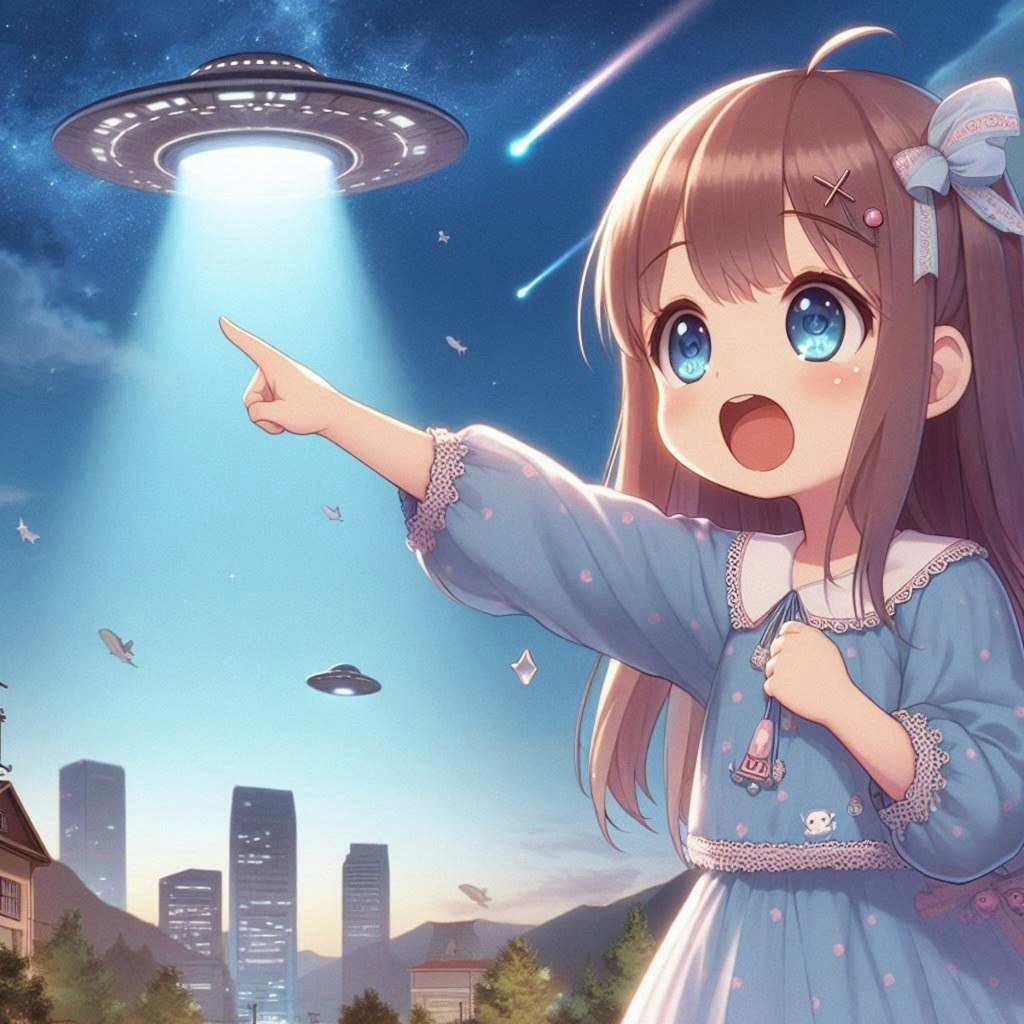 UFOだー！