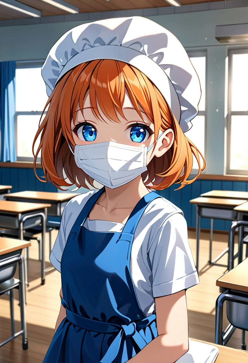 れもちゃん #2　給食当番
