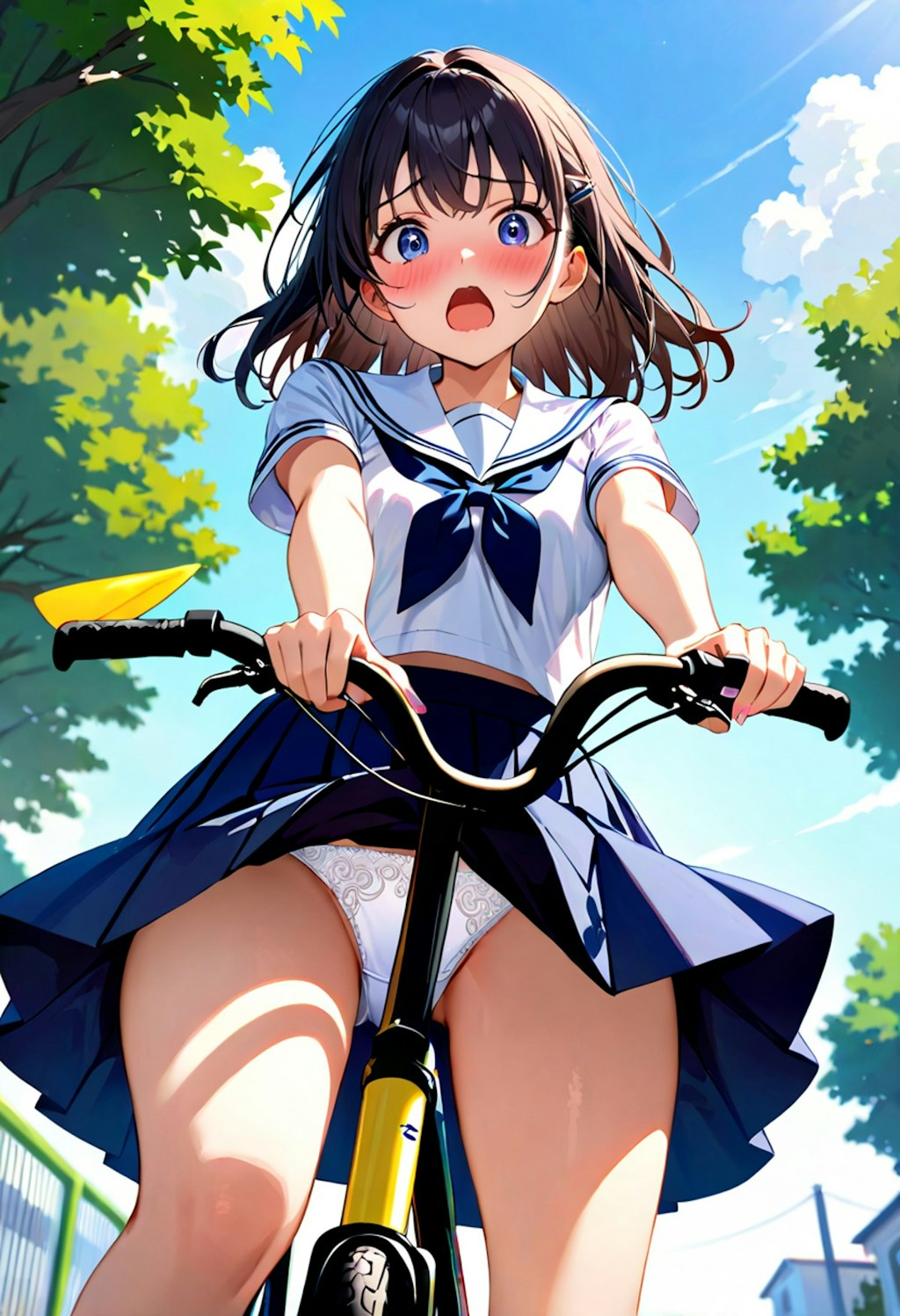 制服自転車 #2