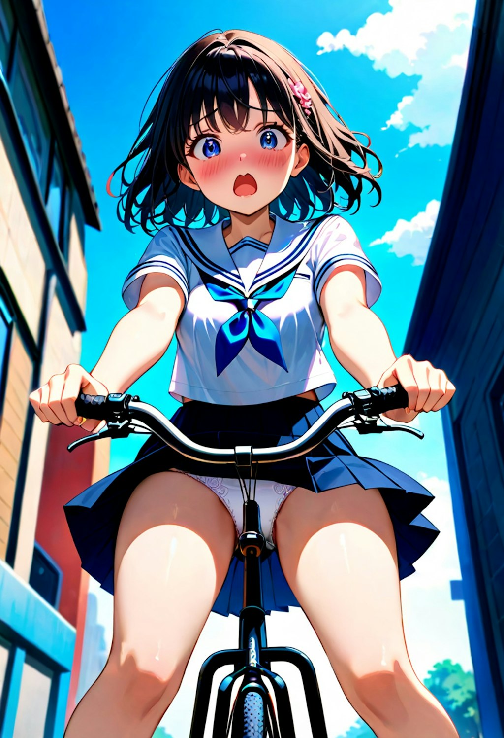 制服自転車 #2