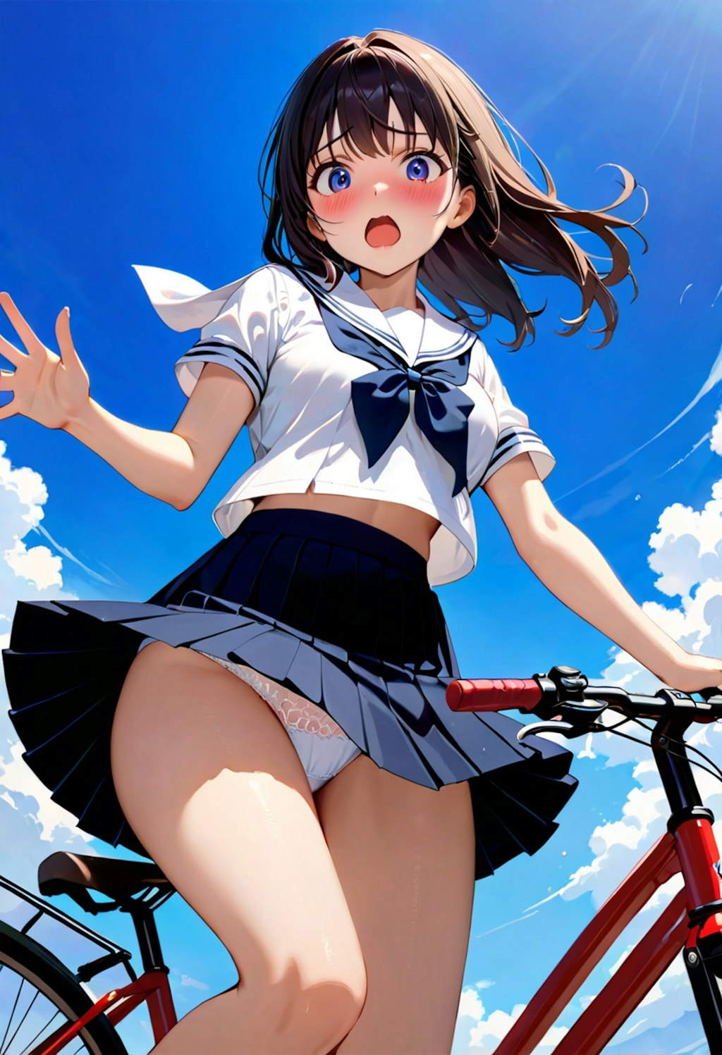 制服自転車 #2