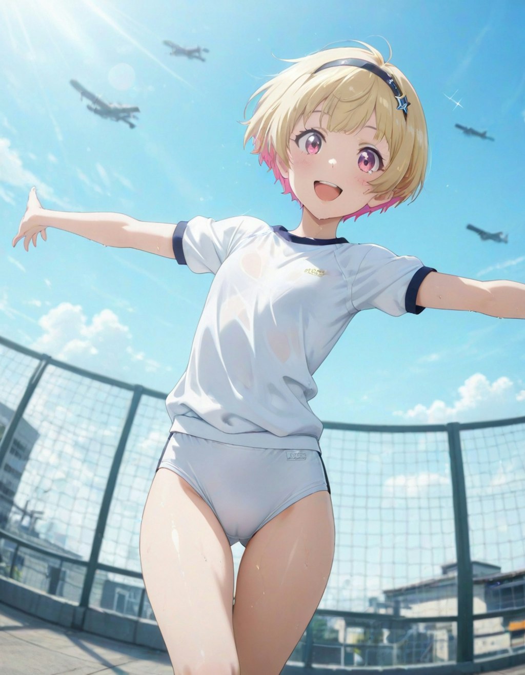 ボーイッシュちゃんとヒコーキ