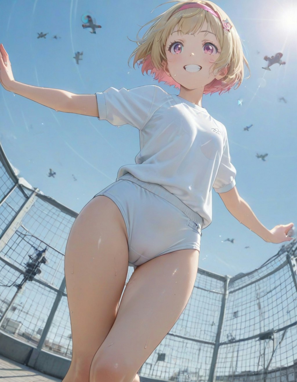 ボーイッシュちゃんとヒコーキ