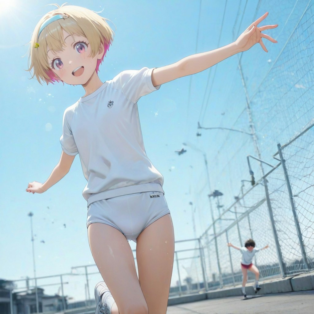 ボーイッシュちゃんとヒコーキ