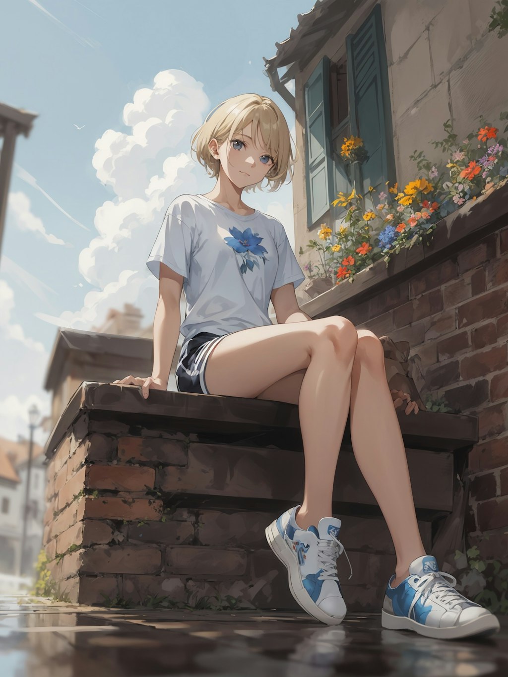 sneaker girl