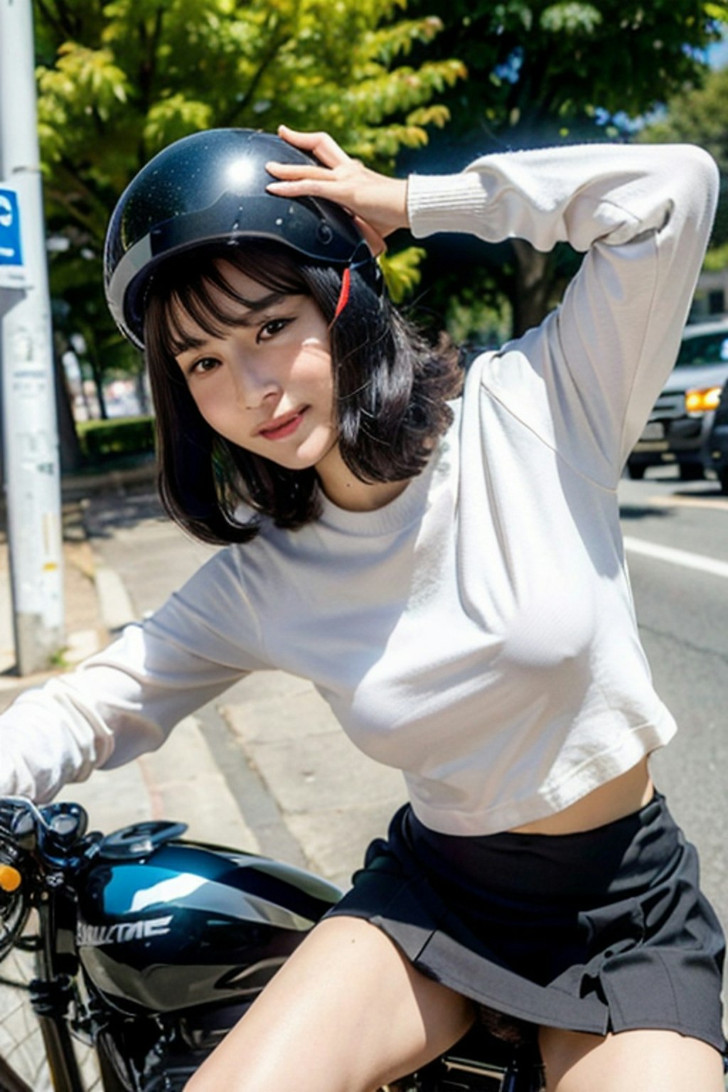 一緒に走ろう💛（バイク女子Part1）