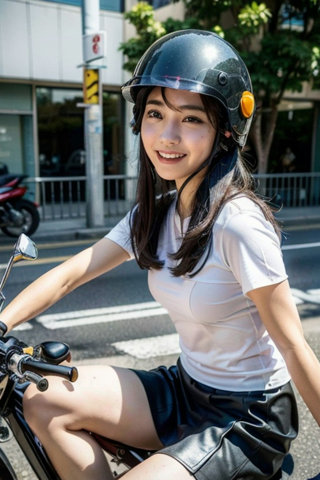 一緒に走ろう💛（バイク女子Part1）