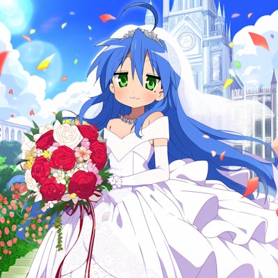 青髪の花嫁