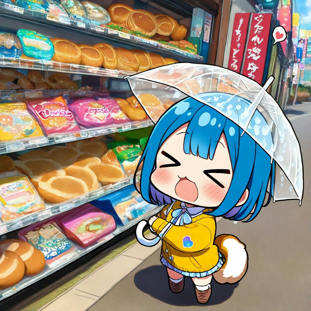 青髪ちゃん