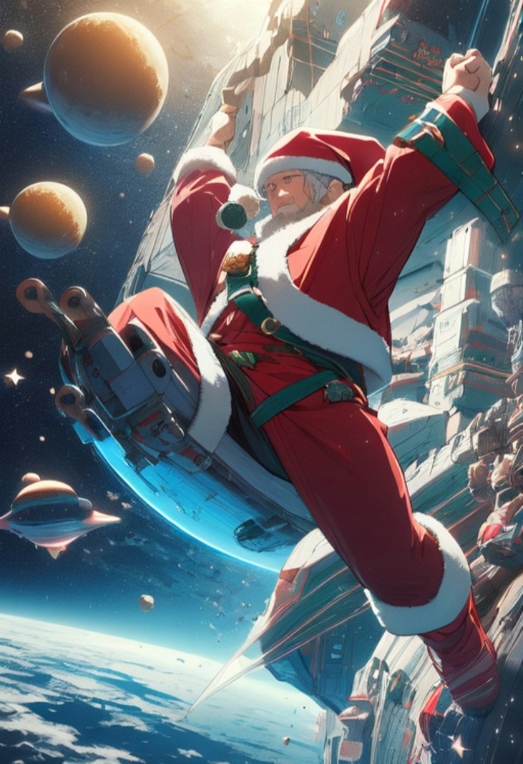 宇宙海賊 キャプテンサンタクロース🎅