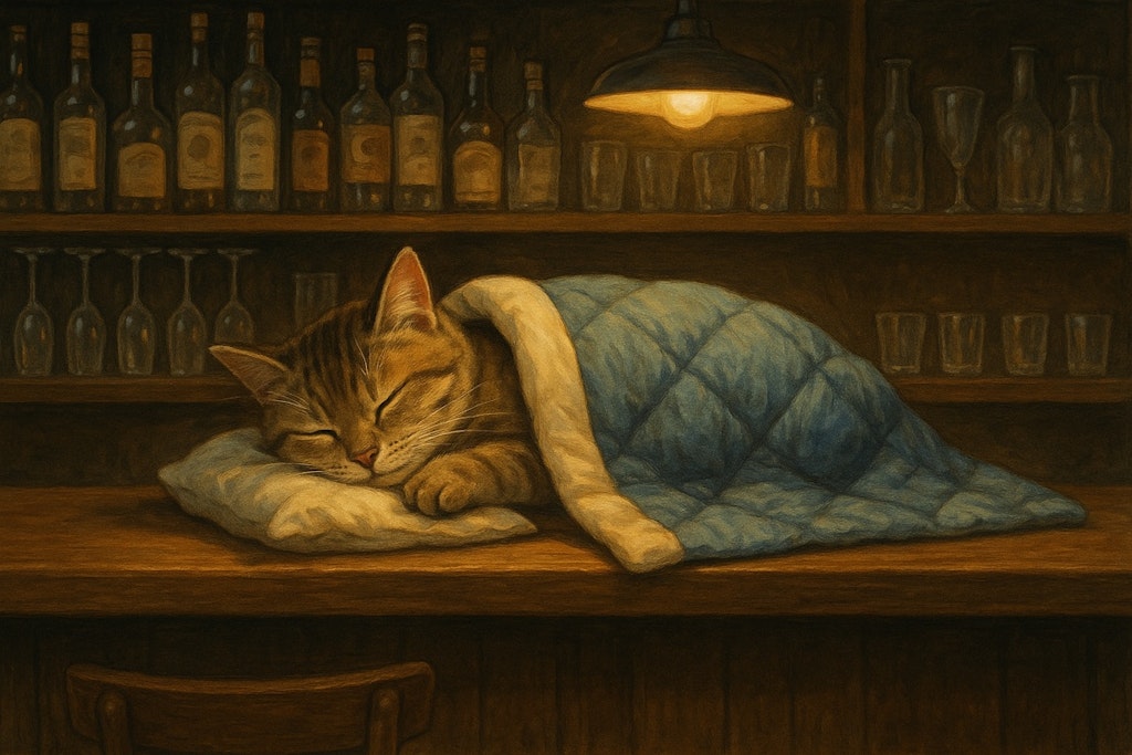 休み中